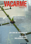 Revue Vacarme, no 38